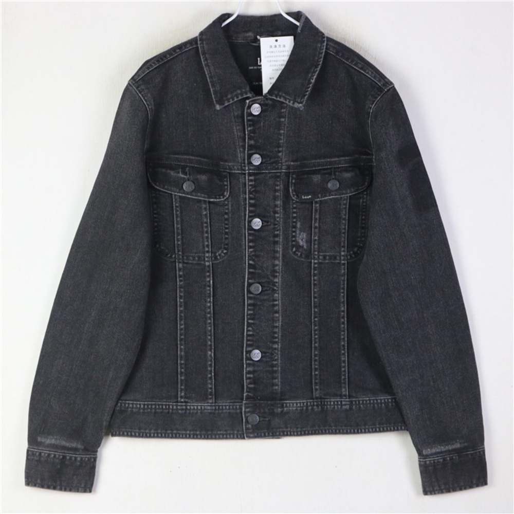 Vintage Authentic Lee’s Denim Trucker Jacket Black
